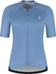 BBB Cycling Donnafit R – nachhaltiges Radsportshirt Damen Kurzarm – 15–25 °C – atmungsaktives MTB- und Radsportshirt – 3 Rückentaschen – Blau