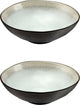 Medard de Noblat - Schattenperlmutt - Salatschüssel 24 cm - 2 Teile