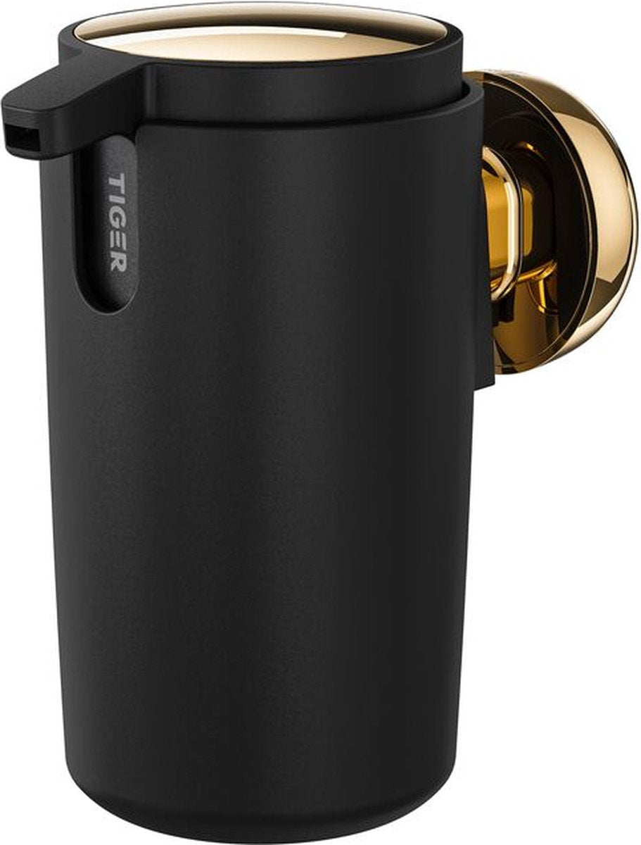 Tiger Cooper – Seifenspender 175 ml – poliertes Schwarzgold