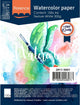 Florence Vaessen Aquarellpapier – intensives Weiß – A6 – 300 Gramm – leichte Struktur – Textur – Florenz – 100 Blatt
