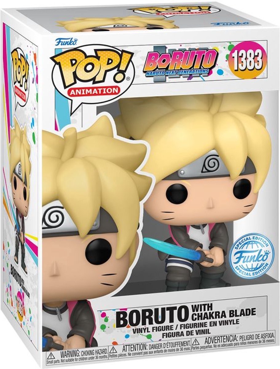Funko-Pop-Animation: Boruto Naruto Next Generations – Boruto mit Chakra Blade Pop #1383