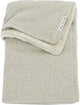 Meyco Baby-Strick-Basic-Teddy-Kinderbettdecke – Sandmelange – 75 x 100 cm – 2,0 Tog