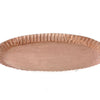 Hbx Natural Living Tablett Metall 24x41xh3,5cm rosa