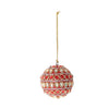 HBx Natural Living Weihnachtskugel Adica ø6cm rot