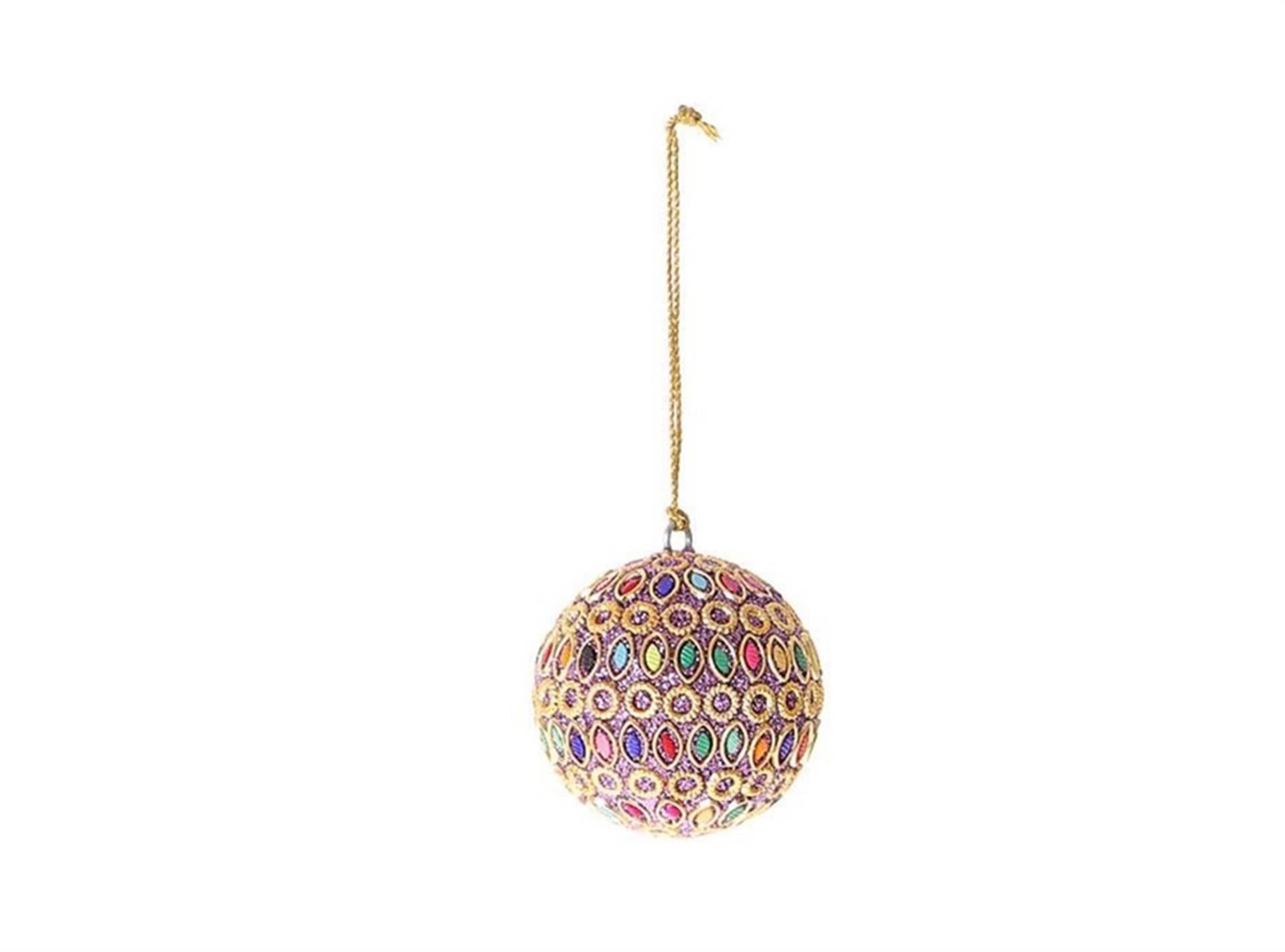 Hbx Natural Living Weihnachtskugel Adica ø6cm mehrfarbig