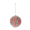 HBx natural Living Weihnachtskugel Noble ø10cm grün rot