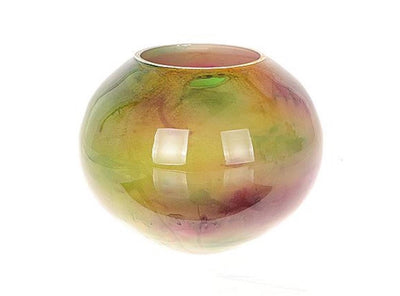 Hbx natürliche lebende Vase Afrara Durchmesser 22 cm H17 cm Multi