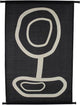Hd Collection Wandtuch Bio-Schwarz 83x3x110cm