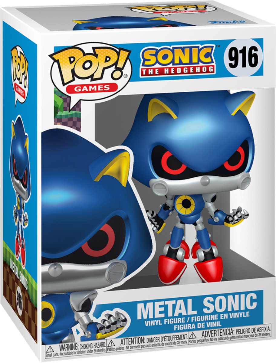 Funko-Pop-Spiele: Sonic – Metal Sonic – Pop #916