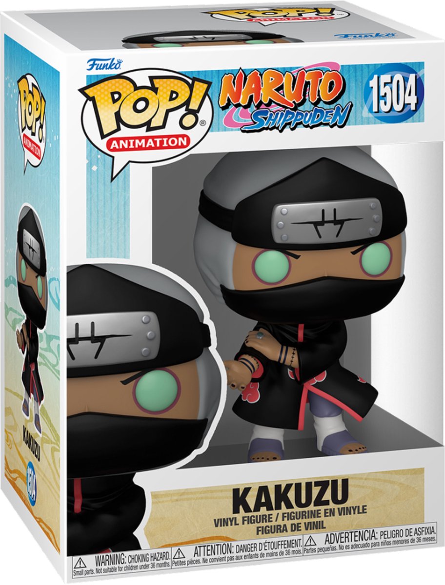 Funko-Pop-Animation: Naruto-Kakuzu – Pop #1504