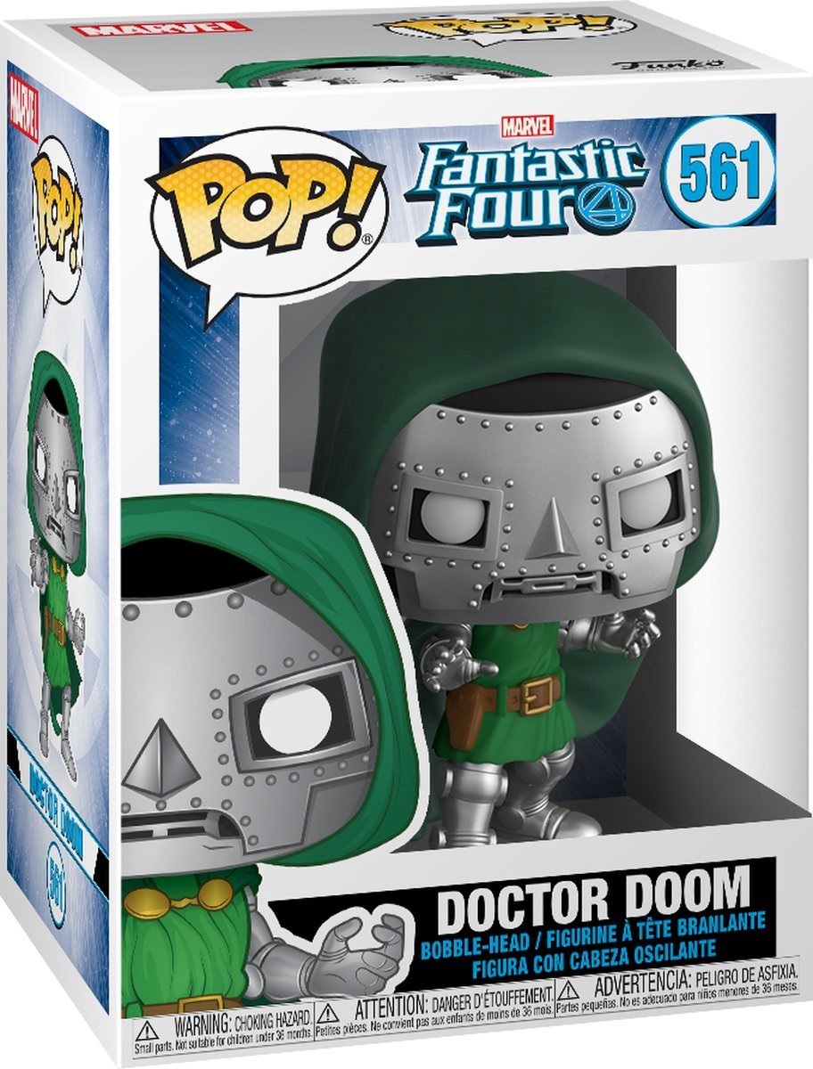 Funko Pop Marvel: Fantastic Four – Doctor Doom Pop #561