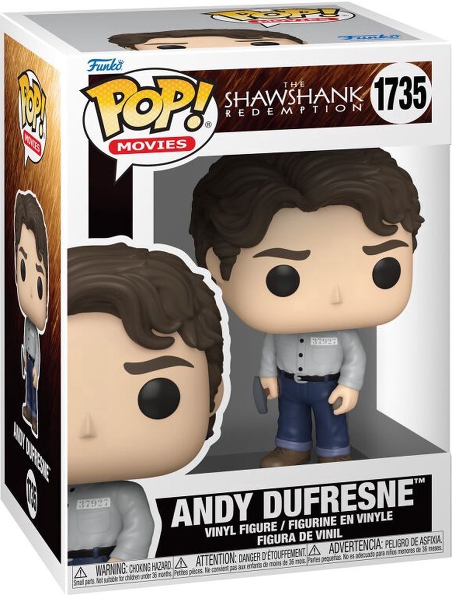 Funko-Popfilme: The Shawshank Redemption – Andy Dufresne Pop #1735