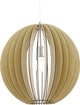 Eglo cossano - Hängelampe - 1 Licht - ø500mm. - Nickel matt - Ahorn