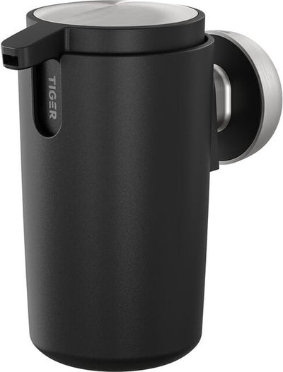 Tiger Cooper – Seifenspender 175 ml – gebürsteter schwarzer Edelstahl