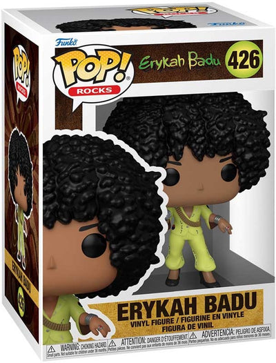 Funko Erykah Badu Pop! Rocks Vinylfigur Erykah Badu (Essence Awards) 9 cm Pop! Figur