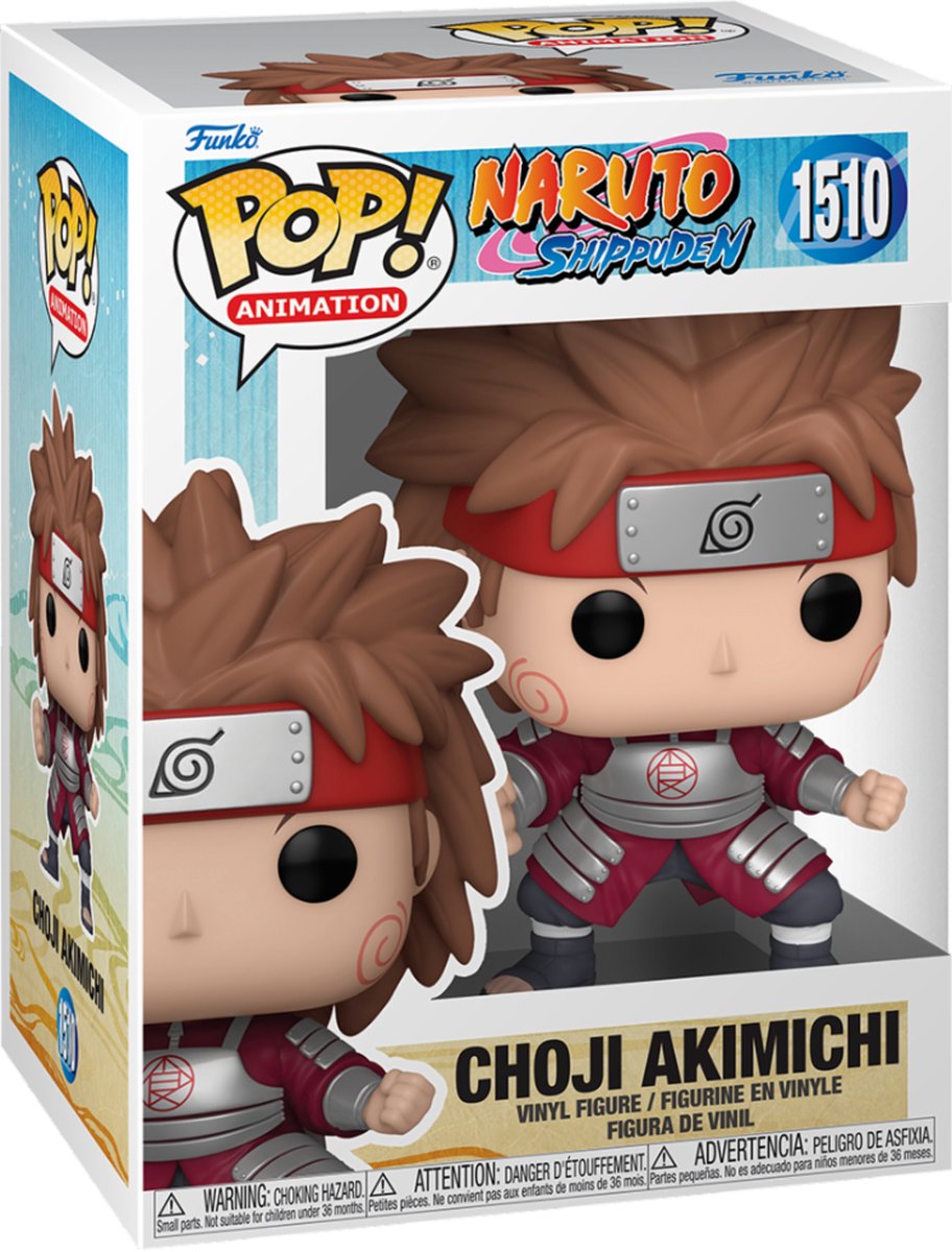 Funko-Pop-Animation: Naruto-Choji Akimichi – Pop #1510