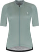 BBB Cycling Donnafit R – nachhaltiges Radsportshirt Damen Kurzarm – 15–25 °C – atmungsaktives MTB- und Radsportshirt – 3 Rückentaschen – Salbeigrün