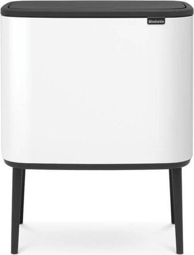 Brabantia Bo Touch Bin Abfallbehälter – 36 Liter – 1 Fach – Weiß