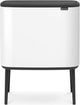 Brabantia Bo Touch Bin Abfallbehälter – 36 Liter – 1 Fach – Weiß