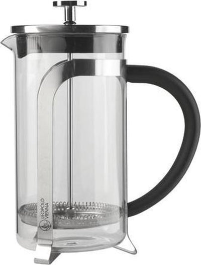 Leopold Wien - French Press Cafetière glänzend 1,0l (8 Tassen)