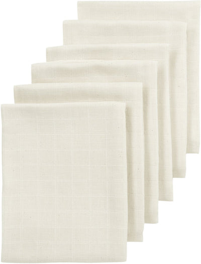 Meyco Baby Nature hydrophile Tücher – 6er-Pack – 70 x 70 cm