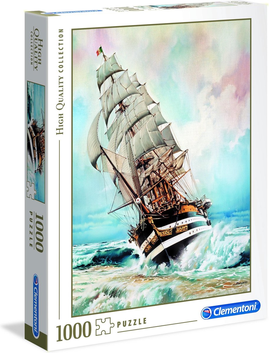 Clementoni Jigspuzzle Amerigo Vespucci, 1000st.