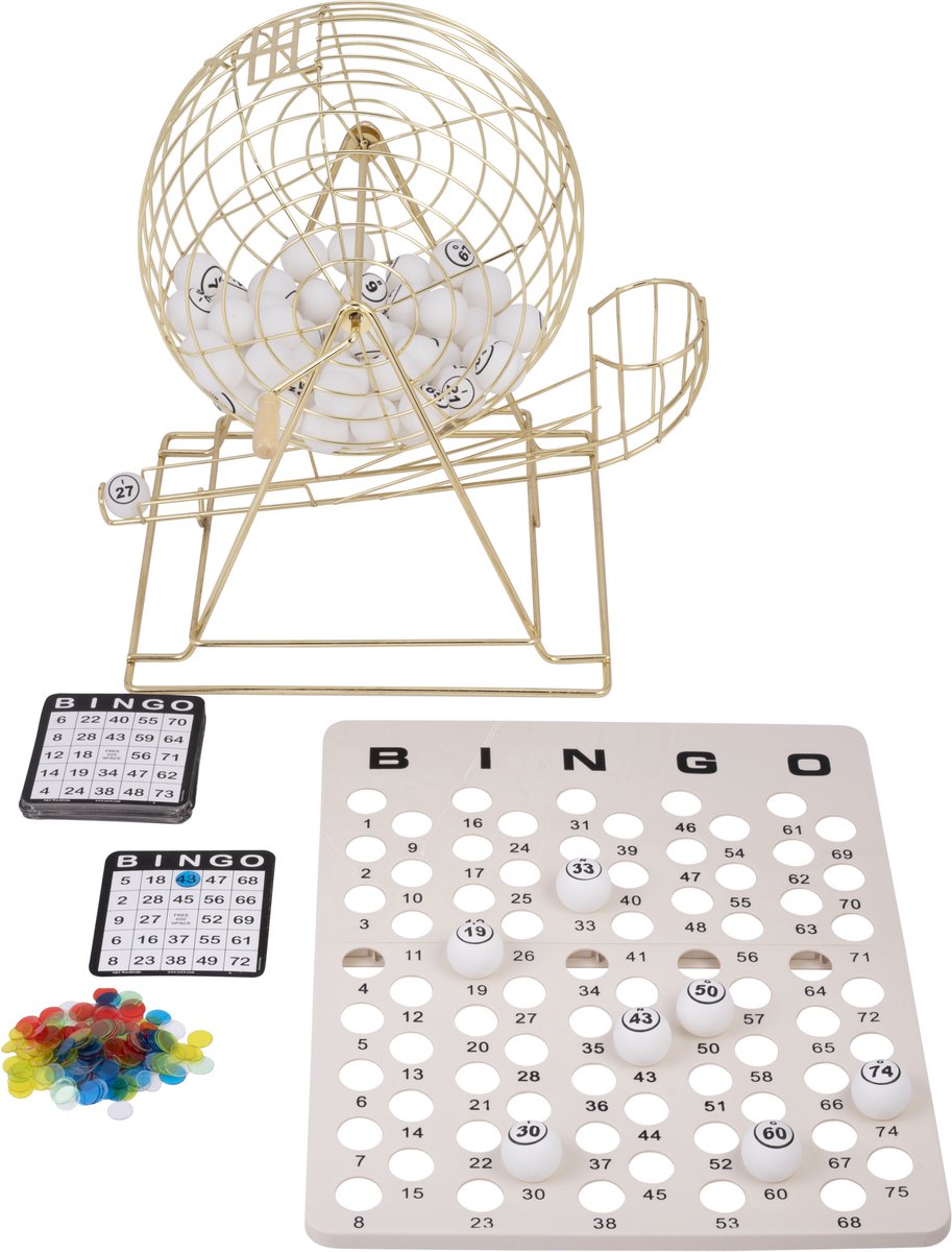 Oball sehr große Bingo-Rolle – inklusive Bingokarten