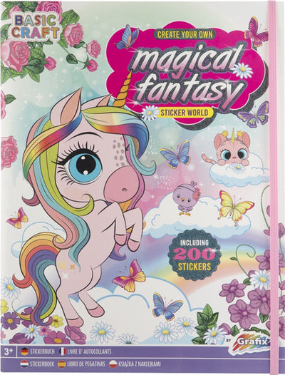 Aufkleberbuch Magical Fantasy mit 200 Aufklebern