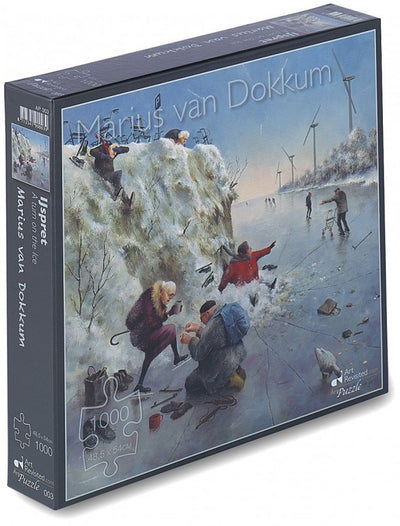 Marius van Dokkum Puzzle - Eisspaß - 1000 Teile