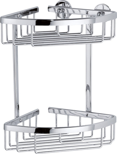 Tesa 1063231 - aluxx Eckduschregal | 1 Stk