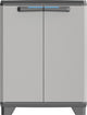 Keter linearer Aufbewahrungsschrank niedrig – 1 Regal – 39 x 68 x 90 cm – schwarzgrau