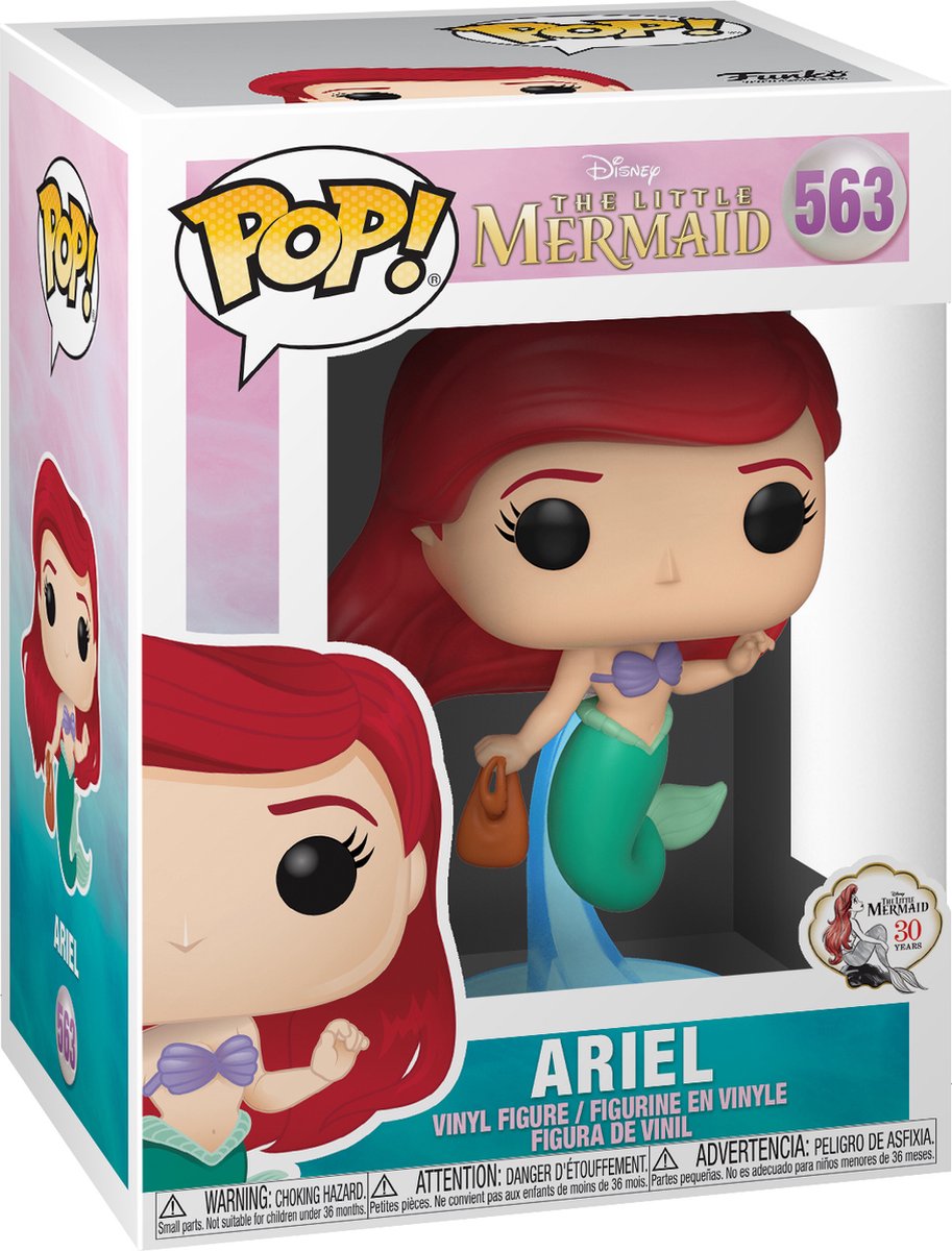 Kleine Meerjungfrau Ariel Vinylfigur 563 Unisex Funko Pop! - neutral - Standard