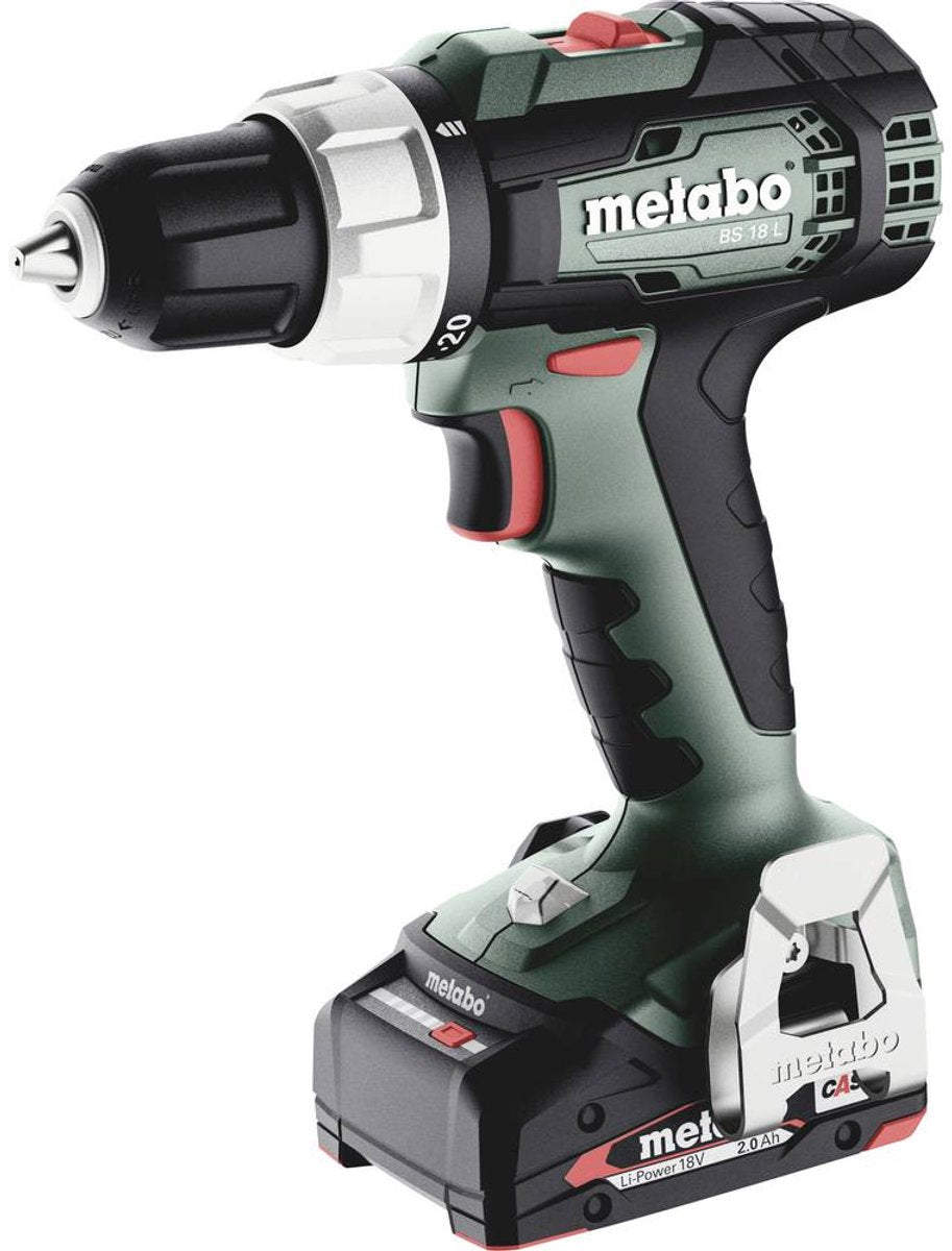 Metabo BS 18 l – Akku-Bohrschrauber – 60 nm – 2 x 2,0 Ah – x
