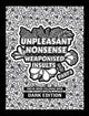 Hugoelena Schimpfwörter-Malbuch von – Unangenehmer Unsinn: Beleidigungen mit Waffen – Malbuch für Erwachsene – englische Ausgabe