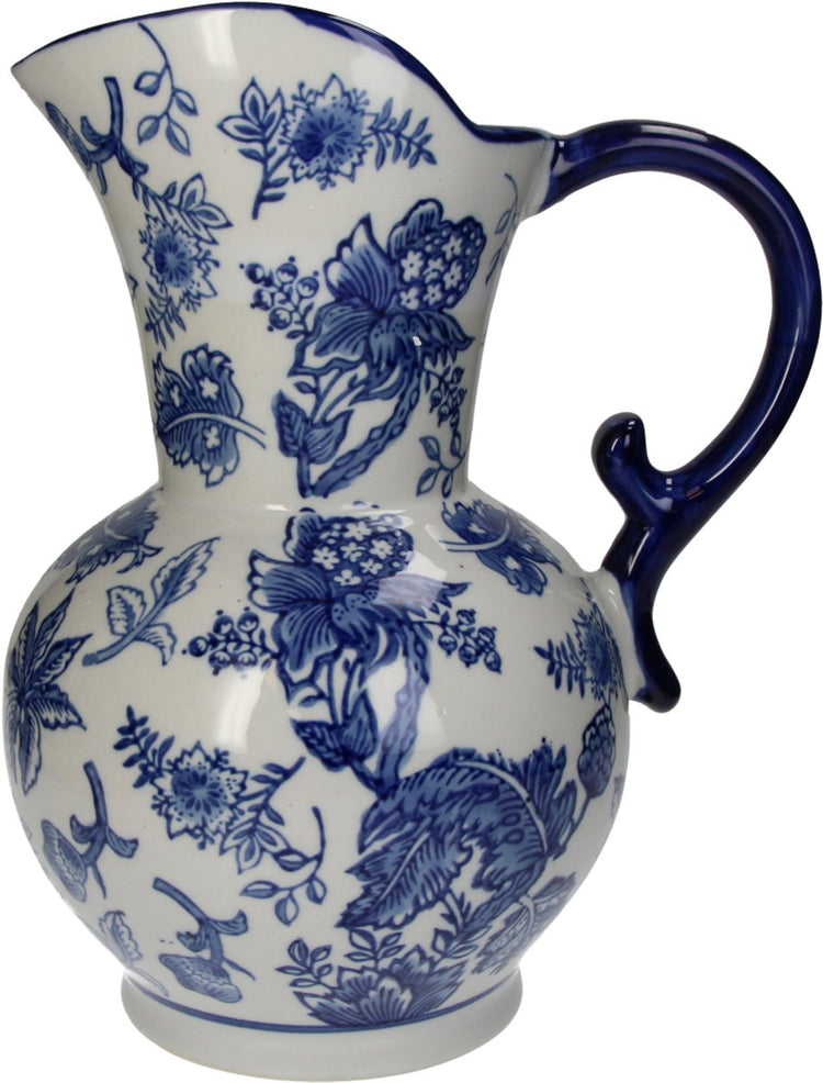 HD Collection Vase Porzellan blau 20,5x19x30,5cm