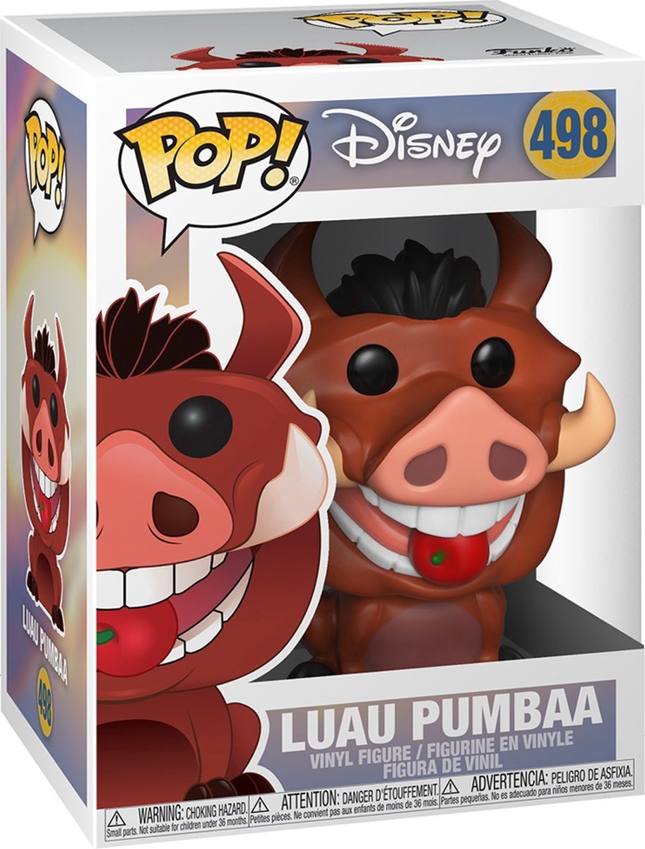 Funko Pop Disney: Der König der Löwen – Luau Pumbaa Pop #498
