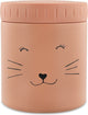 Trixie Thermosbehälter - mrs. Katze – Thermotopf für Kinder – 350 ml – Edelstahl-Thermobecher – ideal für Babysnacks – rosa