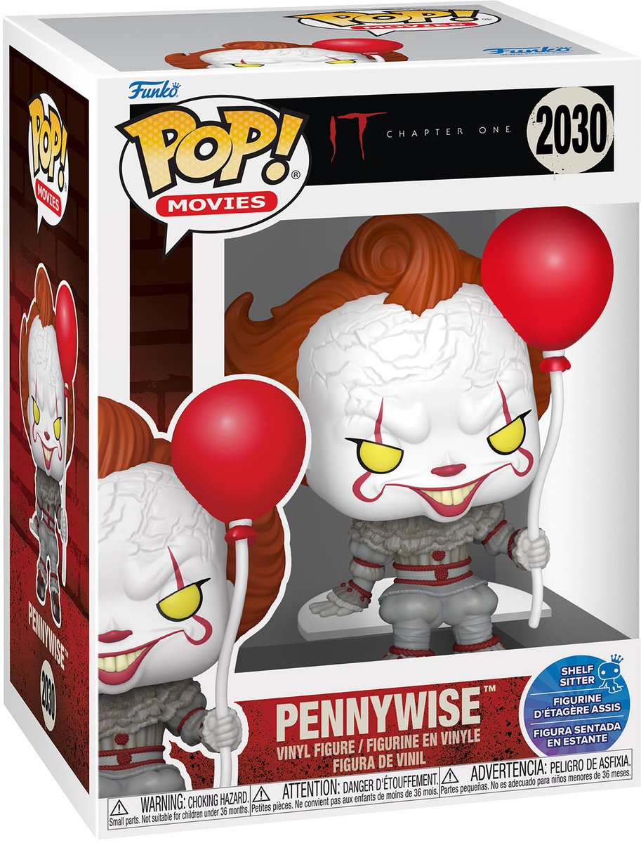 Funko It Pennywise (Pop! Filme) Vinylfigur 2030 Unisex Pop! - neutral - Standard