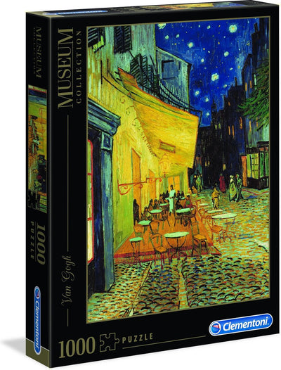 Clementoni Puzzle von Gogh Cafe Terrace in der Nacht, 1000st.