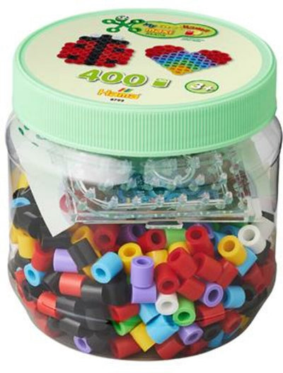 Hama Bügeln Perle Set Maxi Square und Herz, 400st.