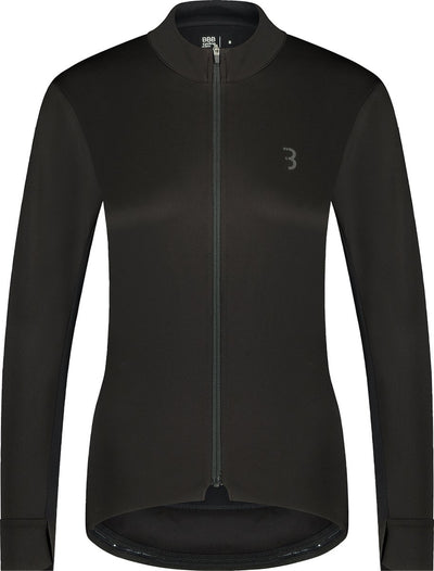 Bbb Cycling Donna Triguard Fahrradjacke Damen – Drei-Jahreszeiten-Fahrradjacke Damen – wasserabweisende Windjacke – Schwarz – Größe M – BBW-453