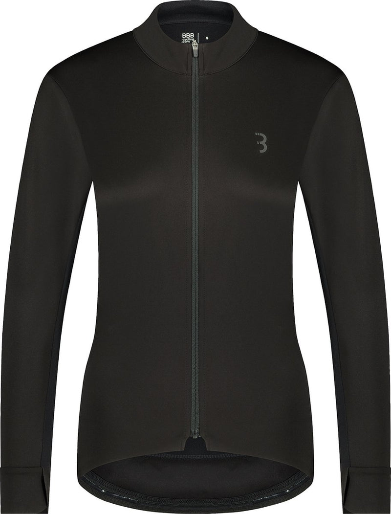 Bbb Cycling Donna Triguard Fahrradjacke Damen – Drei-Jahreszeiten-Fahrradjacke Damen – wasserabweisende Windjacke – Schwarz – Größe M – BBW-453