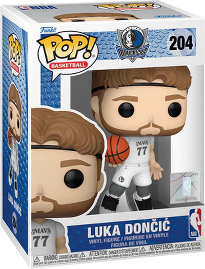 Funko Pop Basketball: Dallas Mavericks – Luka Dončić (City Edition) Pop #204