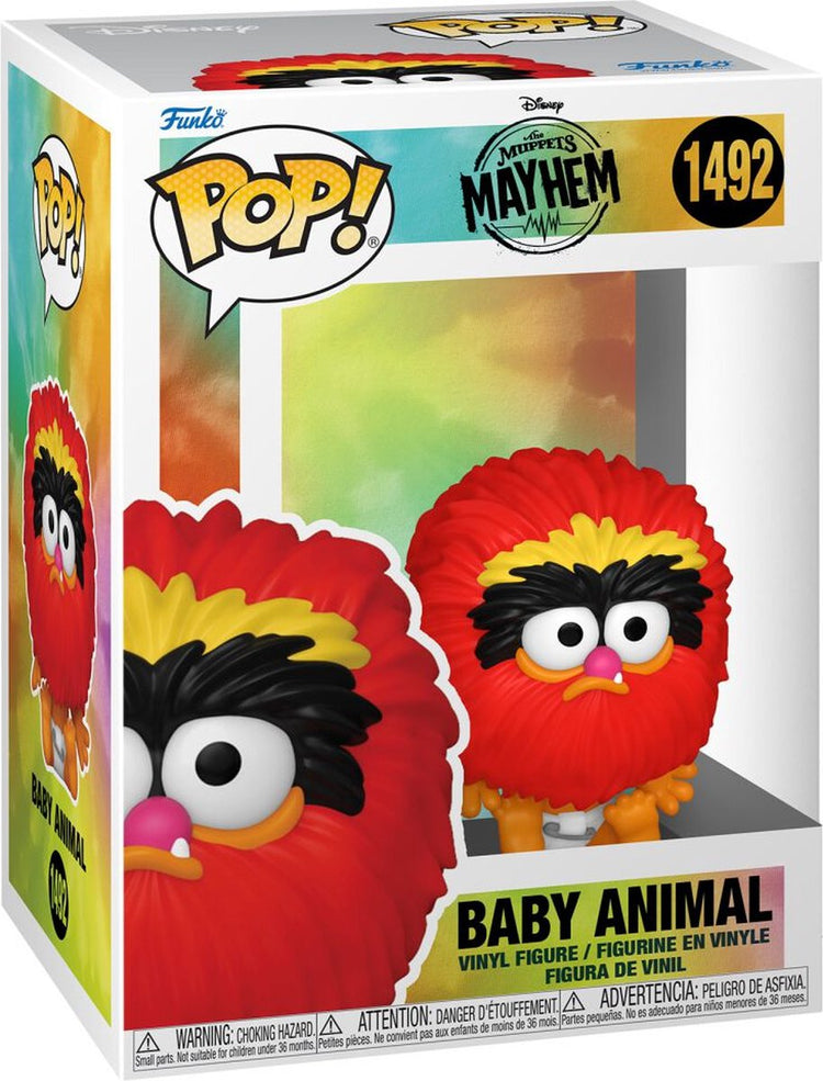 Funko die Muppets, die Muppets Mayham – Tierbaby-Vinylfigur 1492 Pop! mehrfarbig