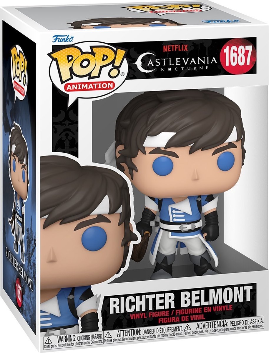Funko Pop Animation: Castlevania Nocturne – Richter Belmont Pop #1687