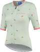 Rogelli Fruity Radtrikot – kurze Ärmel – Damen – Mint, Koralle – Größe L
