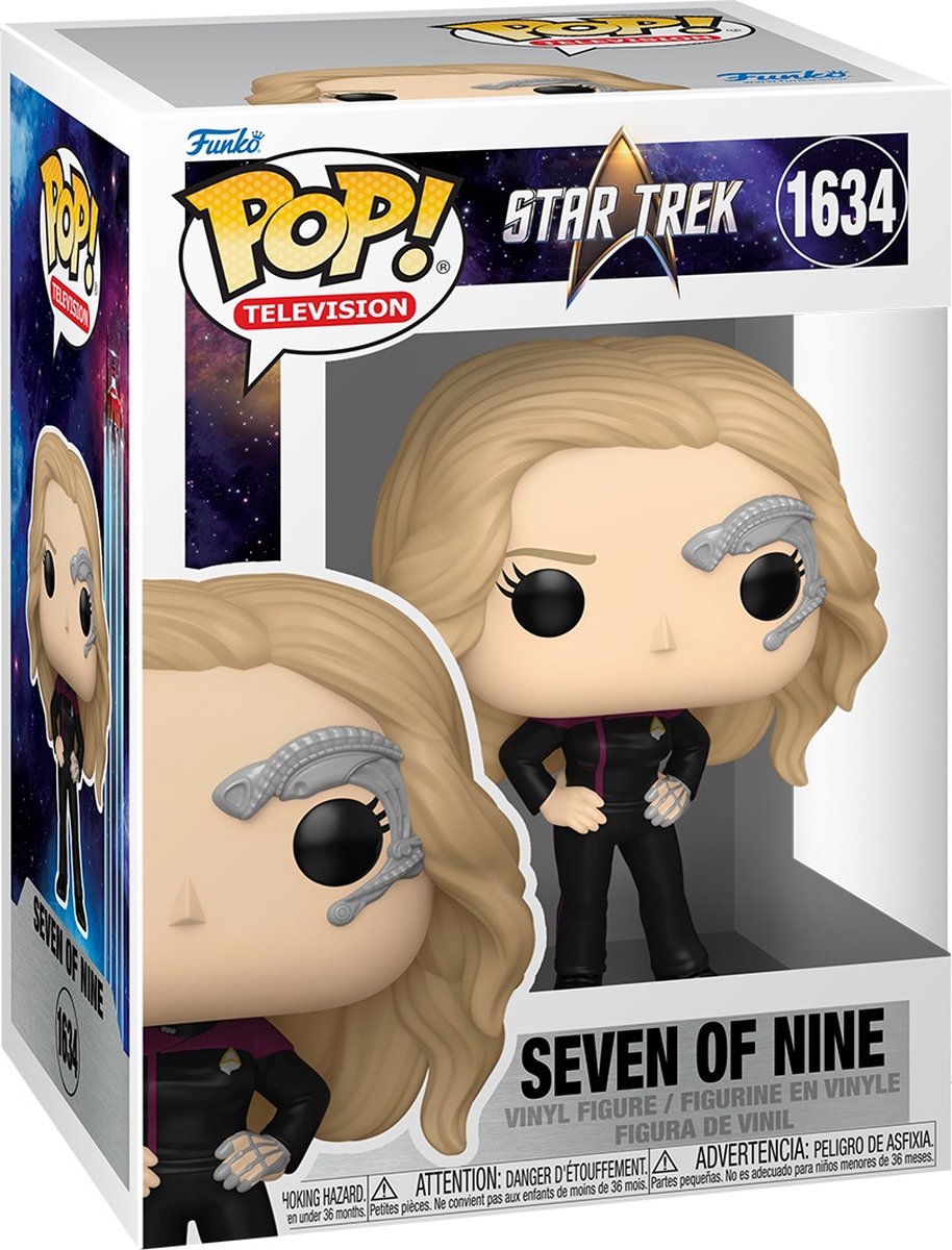 Funko-Pop! Fernsehen: Star Trek Picard – Seven of Nine #1634