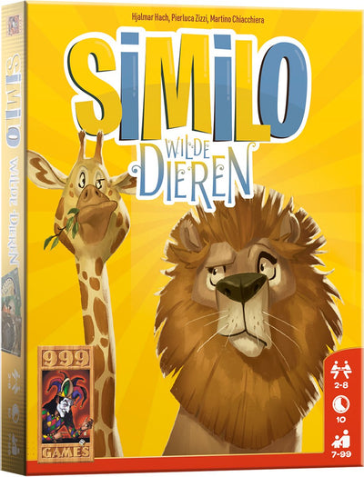 999Games Similo: Wild Animal Card Game