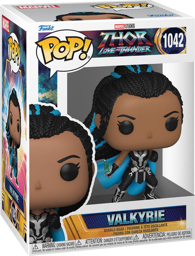Funko Thor – Thor: Ich liebe Thunder Pop! Walküre 9 cm Sammlerfigur – mehrfarbig