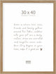 Deknudt Frames Fotorahmen S47CJ1 – Natureiche – für Foto 30 x 40 cm